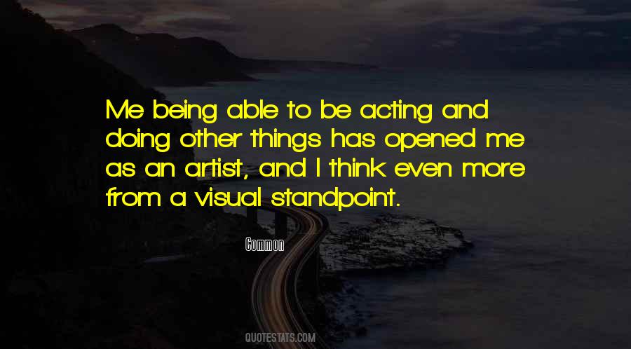 Artist Thinking Quotes #1052529