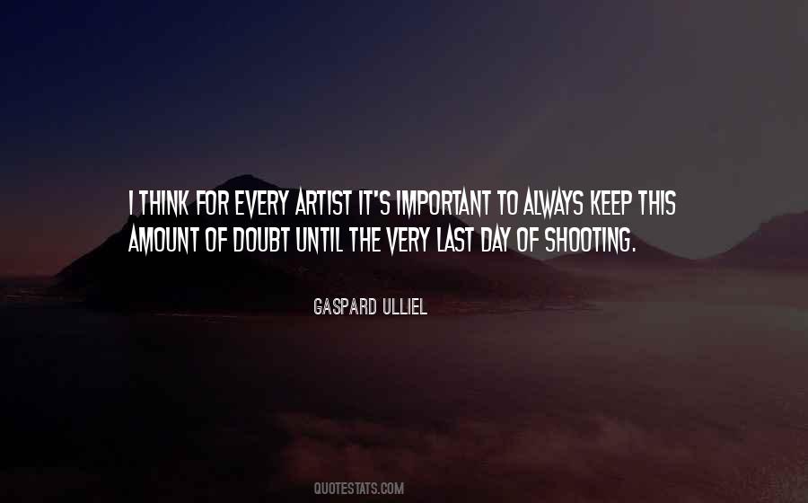 Artist Thinking Quotes #1401284