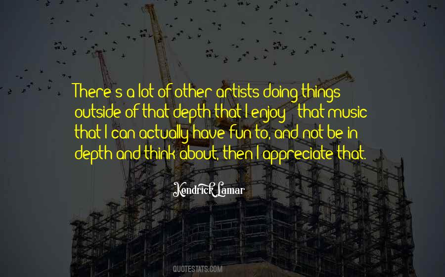 Artist Thinking Quotes #1494385