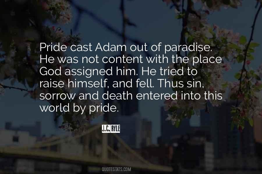 Pride And Sin Quotes #579440