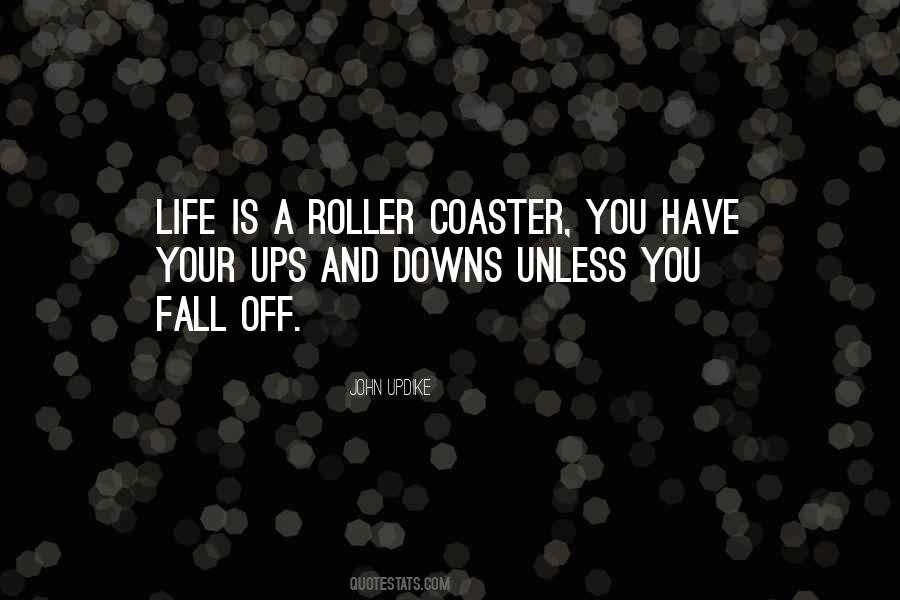 Quotes About The Roller Coaster Of Life #1774005