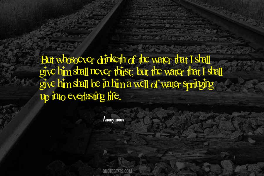 Jesus Water Quotes #1034166