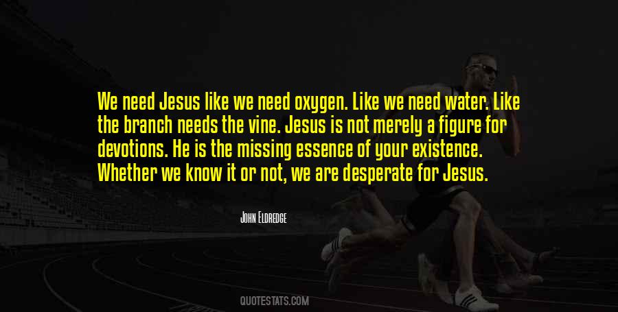 Jesus Water Quotes #1091994