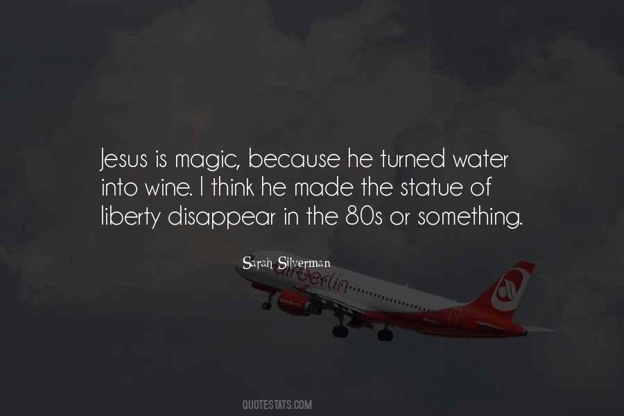 Jesus Water Quotes #1727865