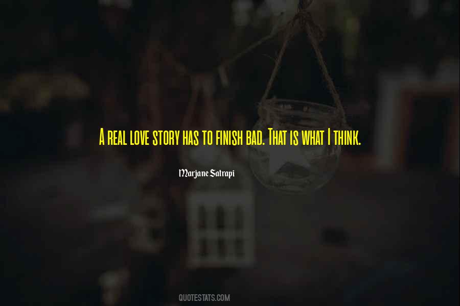 Real Love Story Quotes #468043