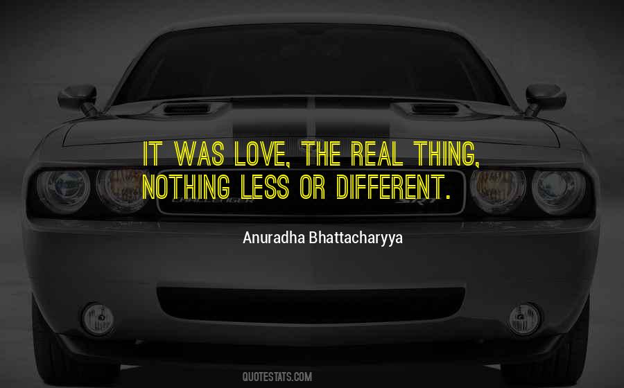 Real Love Story Quotes #608763