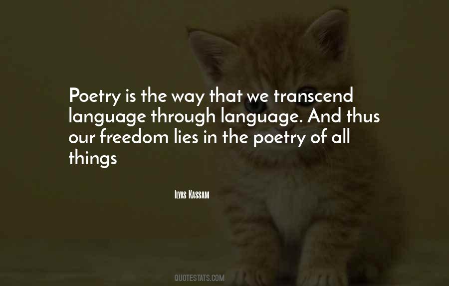 Freedom Poetry Quotes #1174395