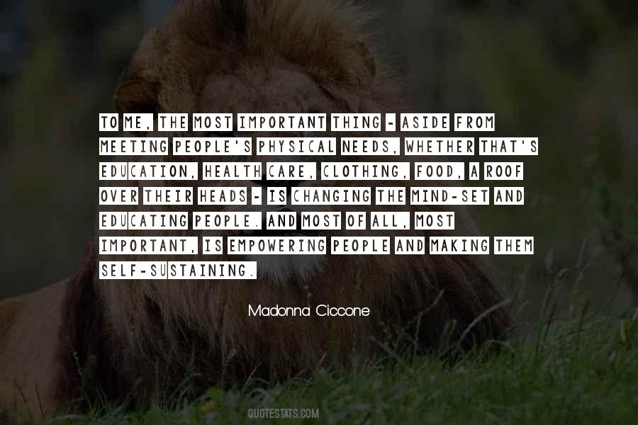Health Is The Most Important Thing Quotes #1274725