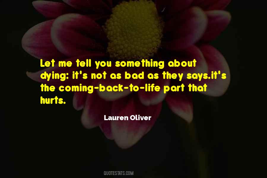 Something Hurts Quotes #457865