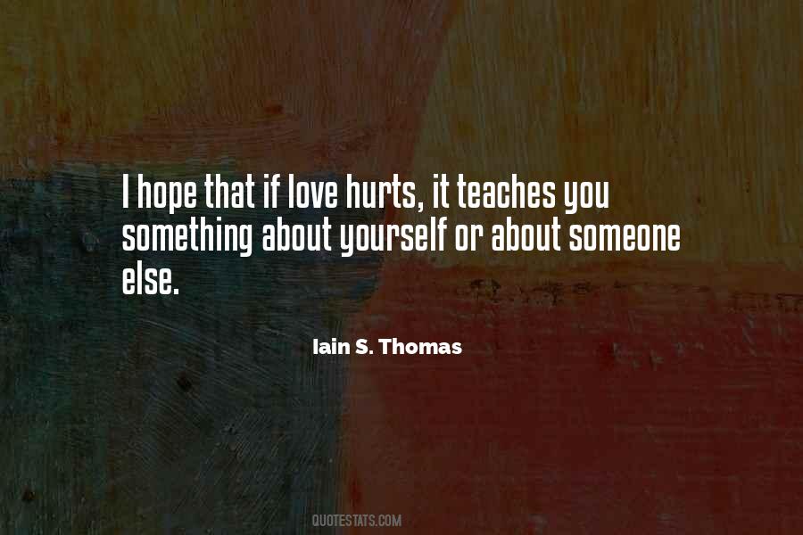 Something Hurts Quotes #867698