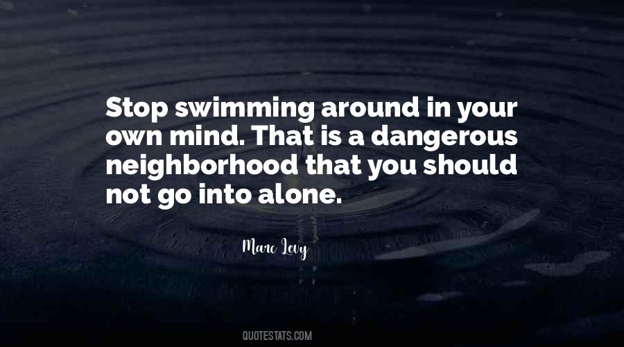 Swimming Alone Quotes #718942