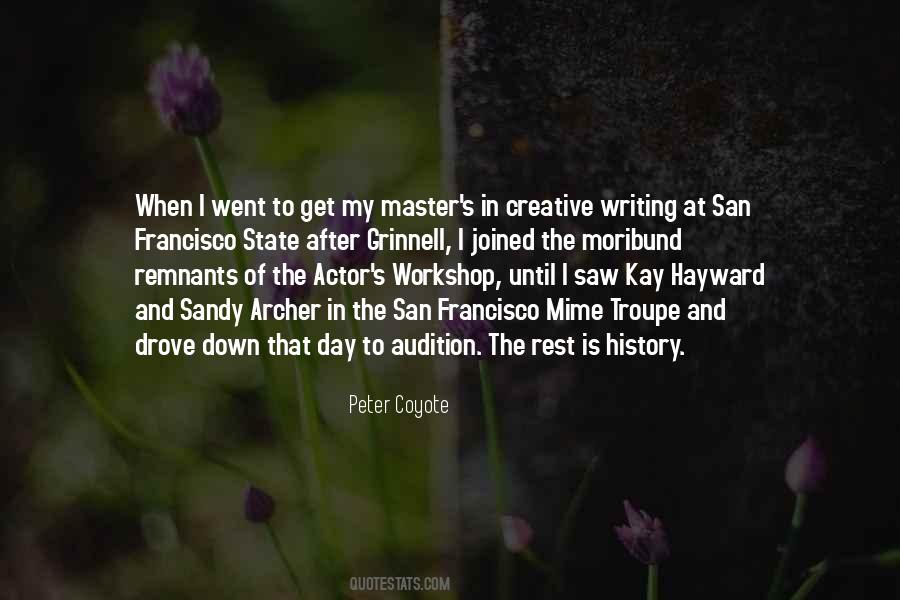 Francisco Quotes #1069140