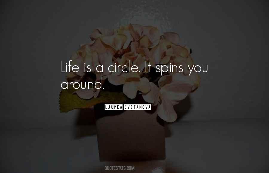 Life Spins Quotes #1513881