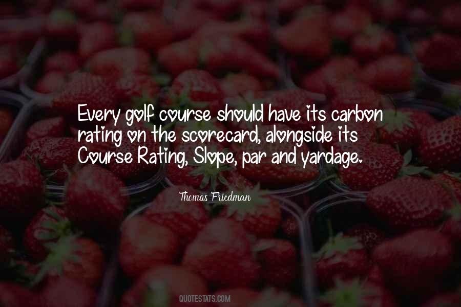Par For The Course Quotes #146653
