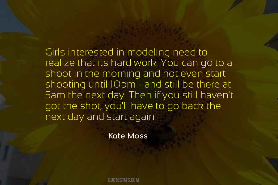 Hard Work Morning Quotes #154173