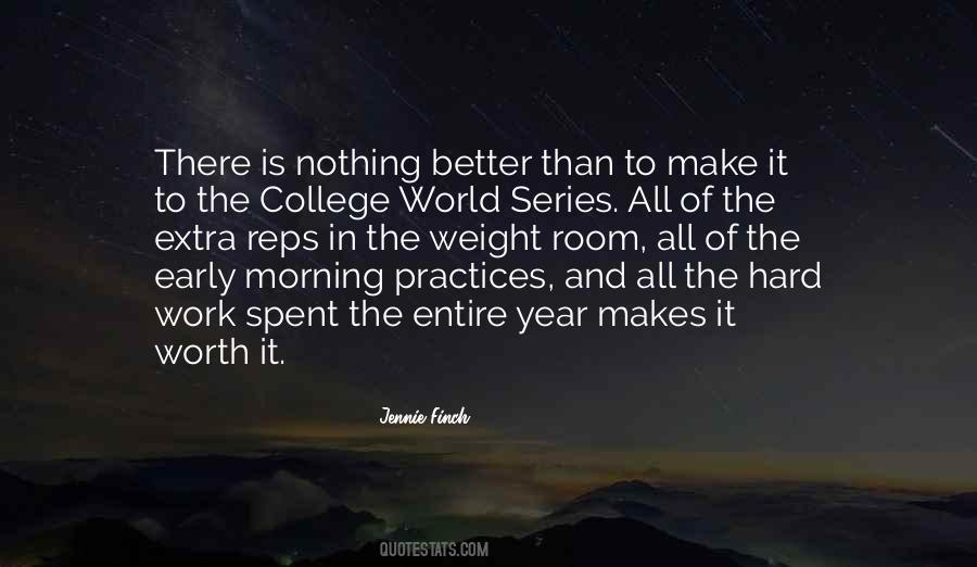 Hard Work Morning Quotes #1633234