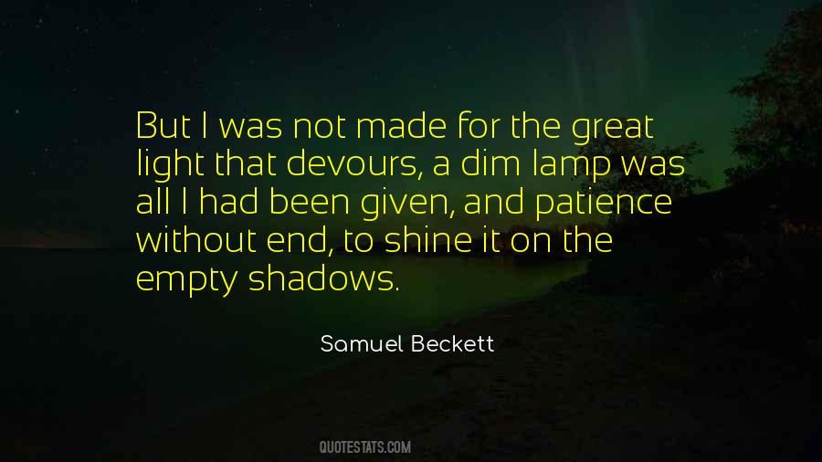 A Dim Light Quotes #735409