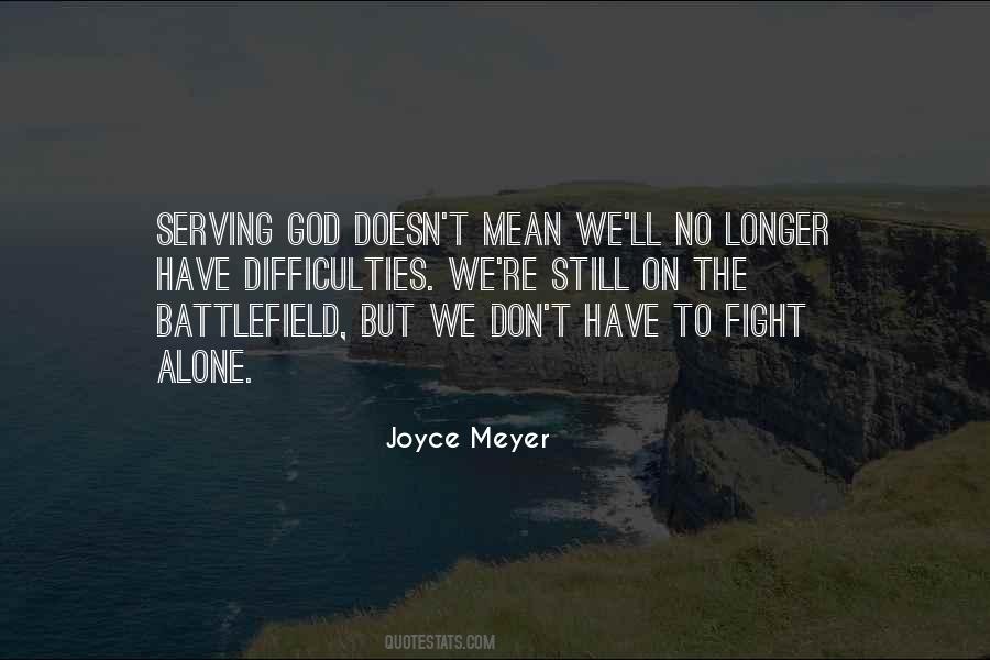 No Longer Fighting Quotes #1494315