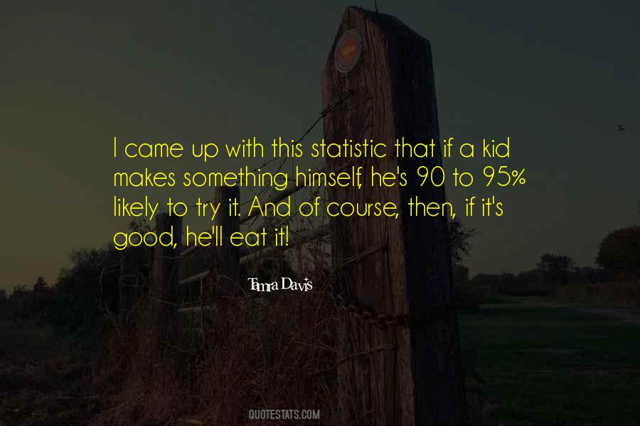Quotes About Good Statistic #774527