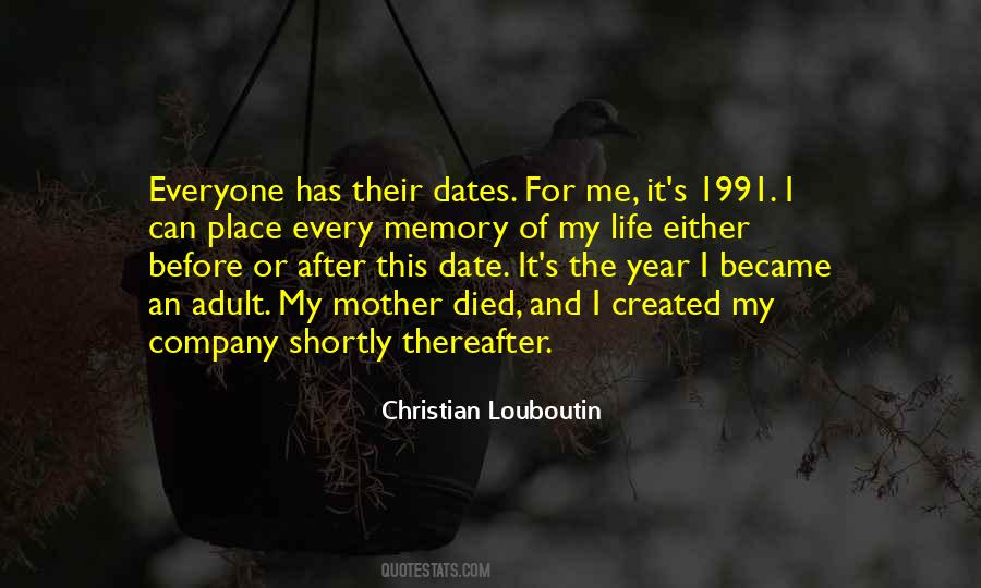 Life Of Mother Quotes #1167844