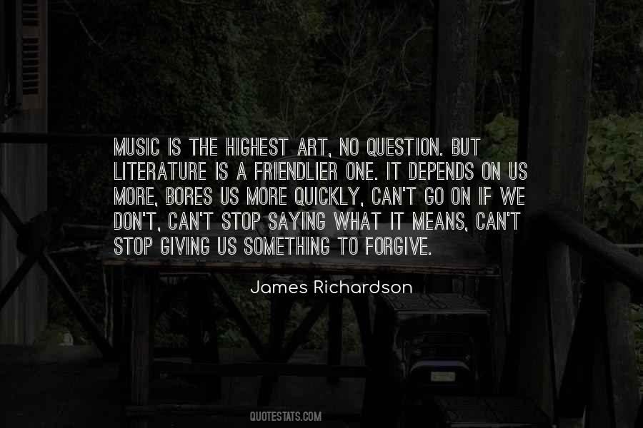 Quotes About What Music Is #411864