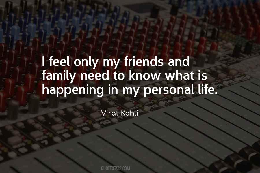 Personal Family Quotes #1329037