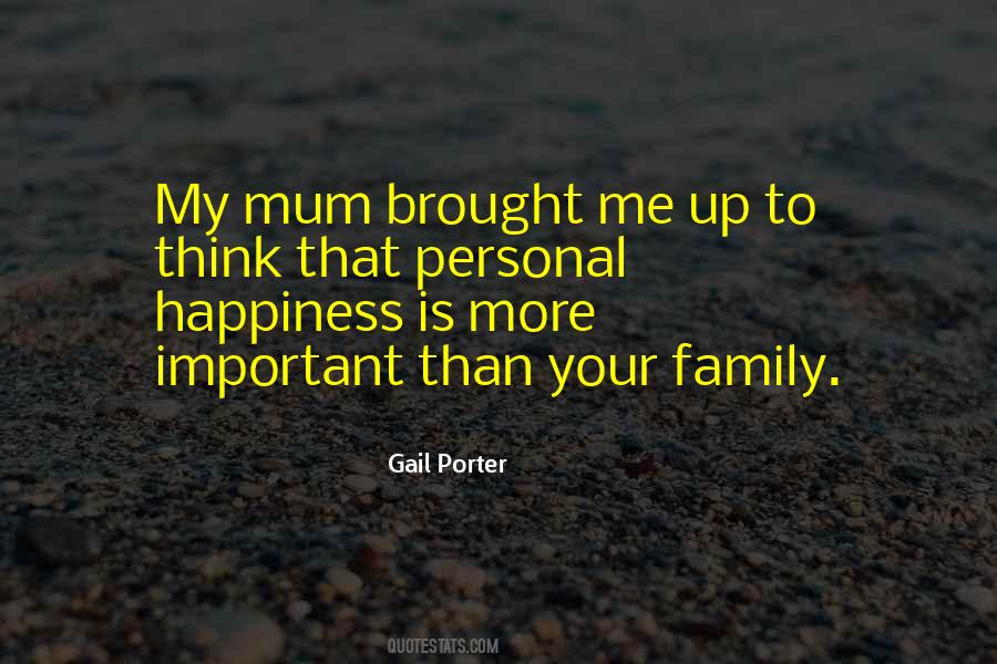 Personal Family Quotes #1503822