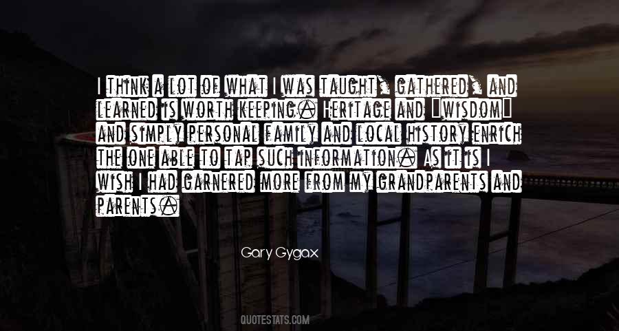 Personal Family Quotes #1617947