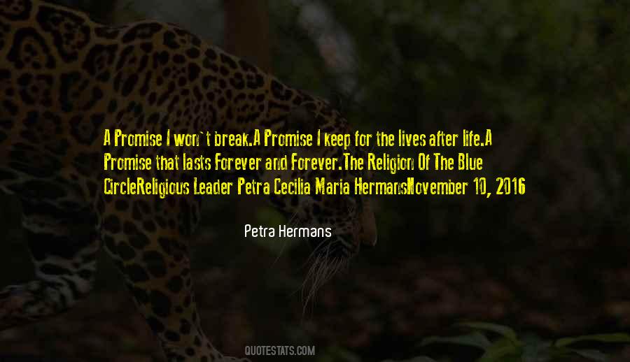 Promise Of Forever Quotes #519111