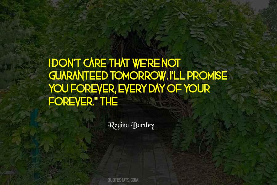 Promise Of Forever Quotes #664963