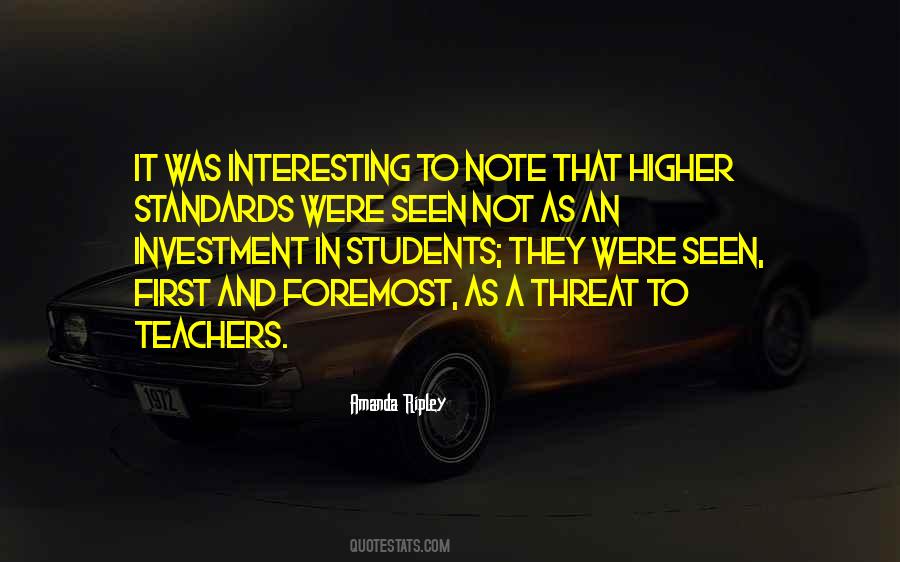 Students First Quotes #1056500
