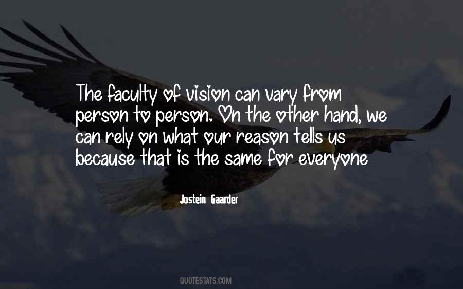 Same Vision Quotes #868580