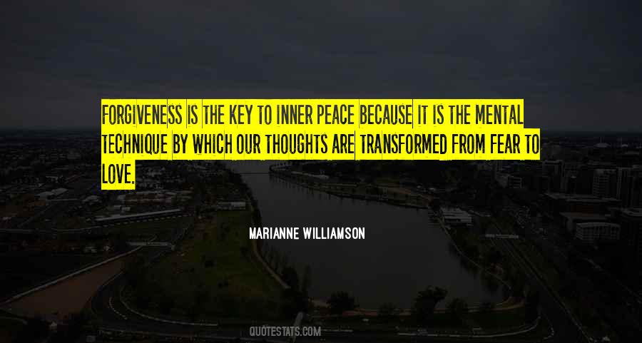 Inner Peace Love Quotes #1290062