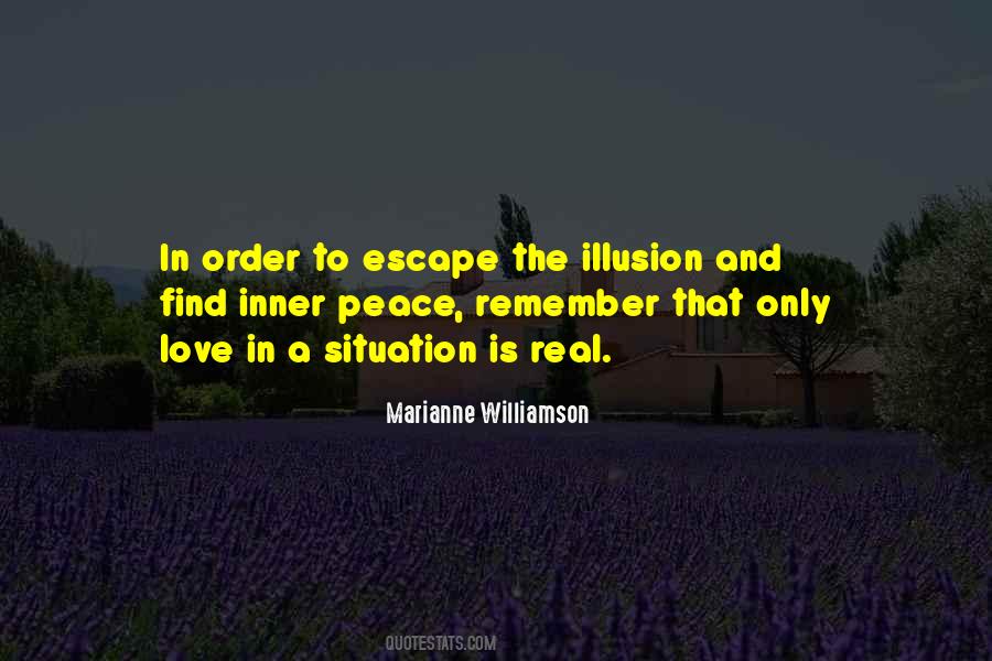 Inner Peace Love Quotes #1735272