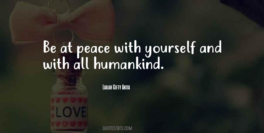 Inner Peace Love Quotes #1827993