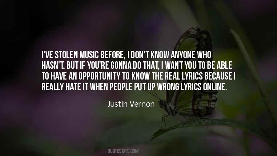 Hate Lyrics Quotes #1181711
