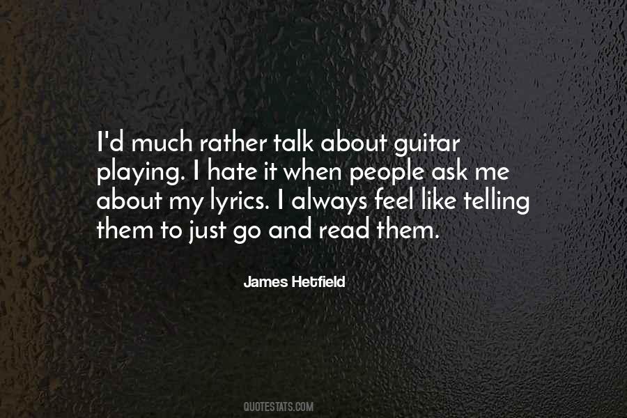 Hate Lyrics Quotes #1383273