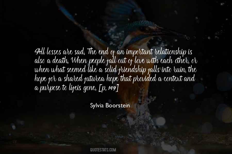 End To Relationship Quotes #1461156