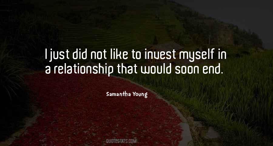 End To Relationship Quotes #1616094