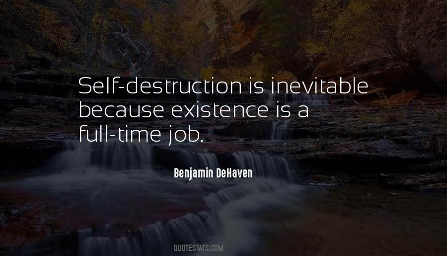 Self Existence Quotes #118348