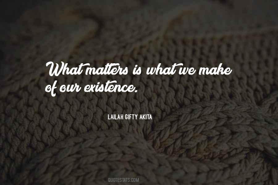 Self Existence Quotes #229804