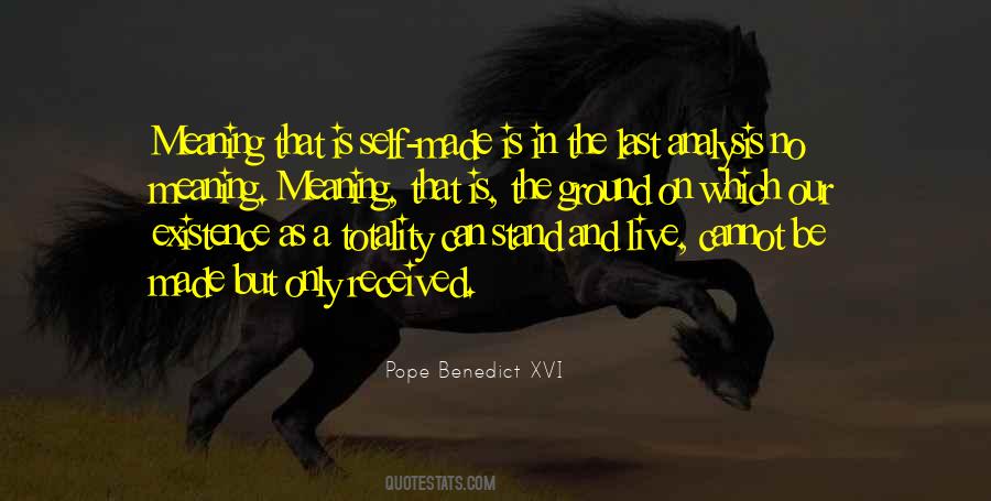 Self Existence Quotes #390935