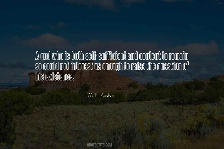 Self Existence Quotes #774190