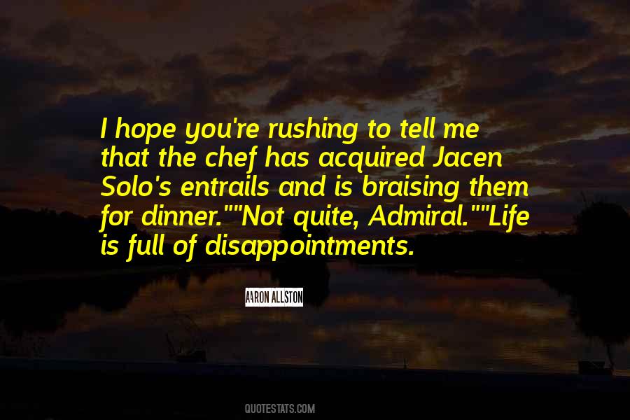 Chef Tell Quotes #701888