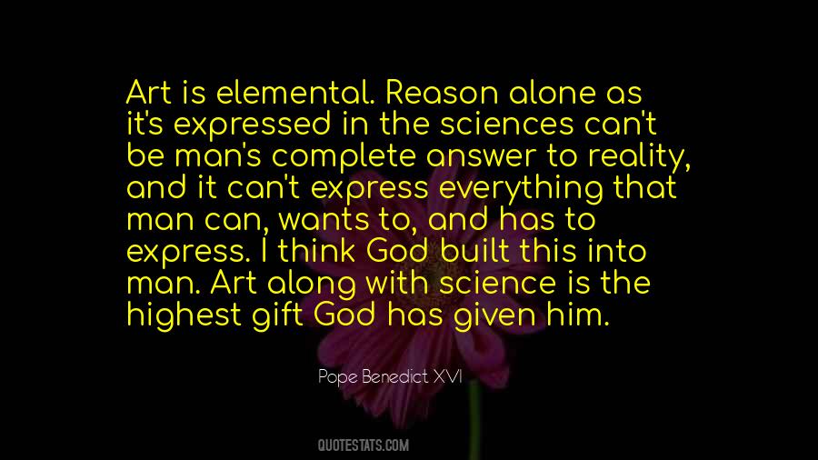 Alone To Think Quotes #1419649