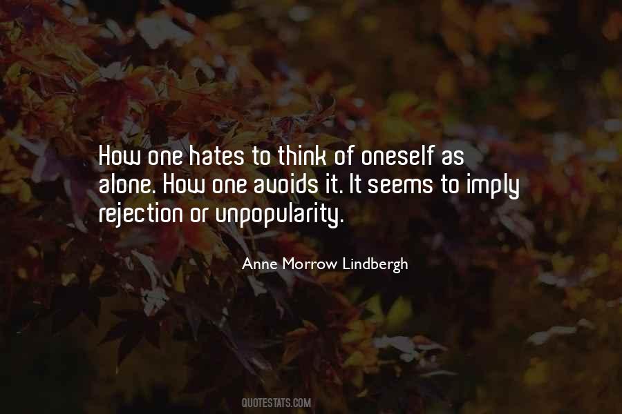 Alone To Think Quotes #583840