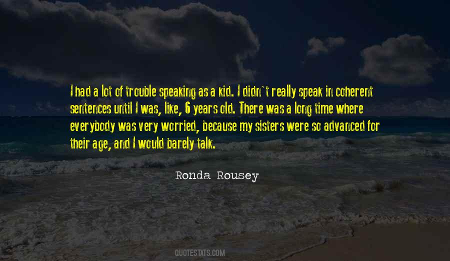 Sisters Talk Quotes #1698951