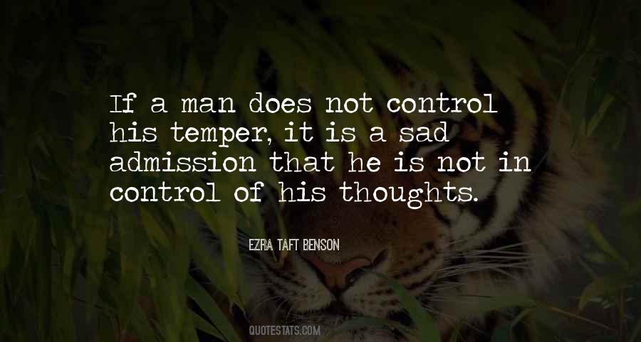 Thoughts Of A Man Quotes #1750729