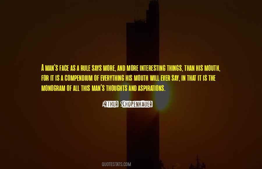 Thoughts Of A Man Quotes #669124