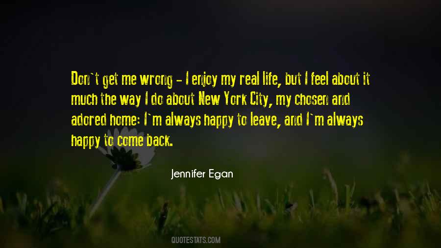 Leave Happy Quotes #127571